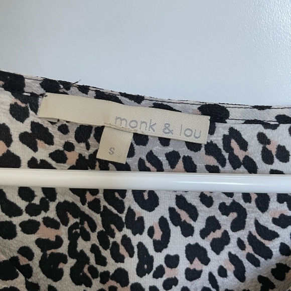 Cropped leopard blouse - Picture 2 of 3